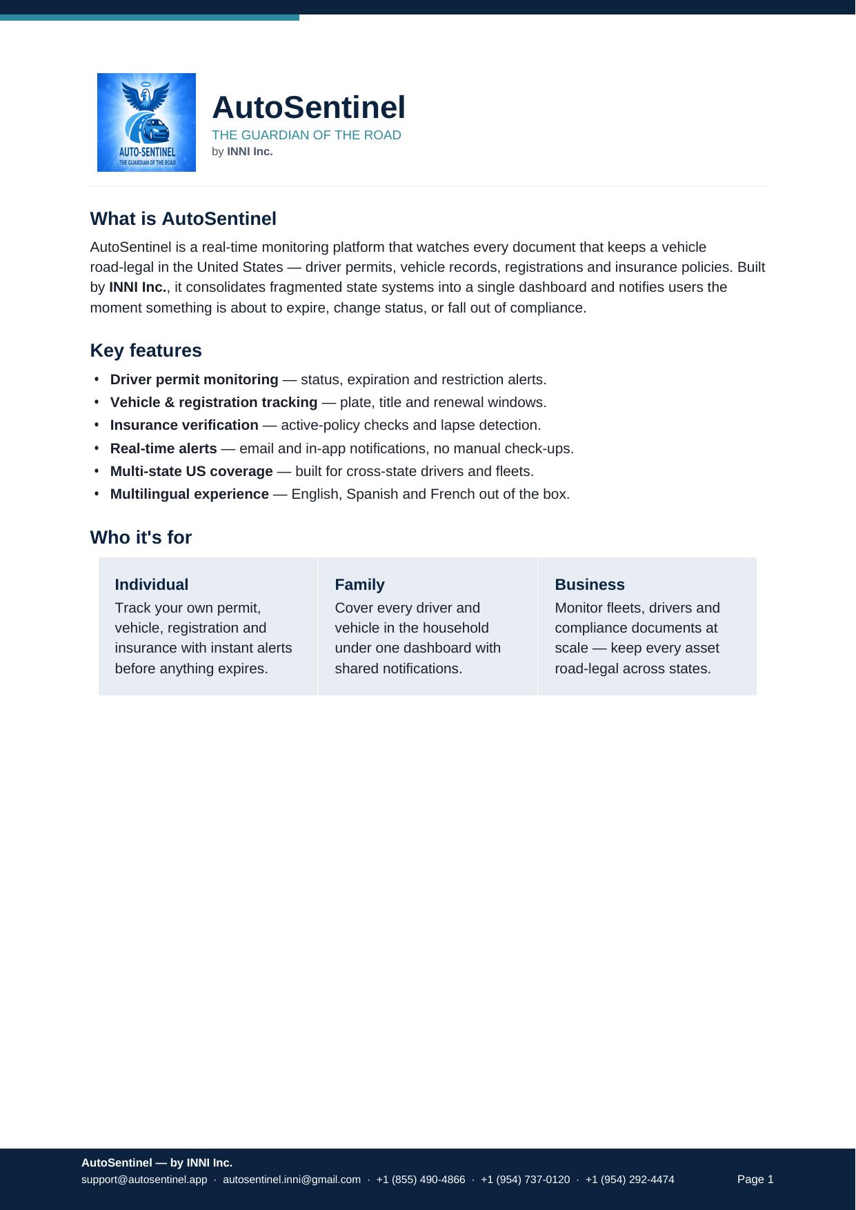 Download one-pager (PDF) page 1