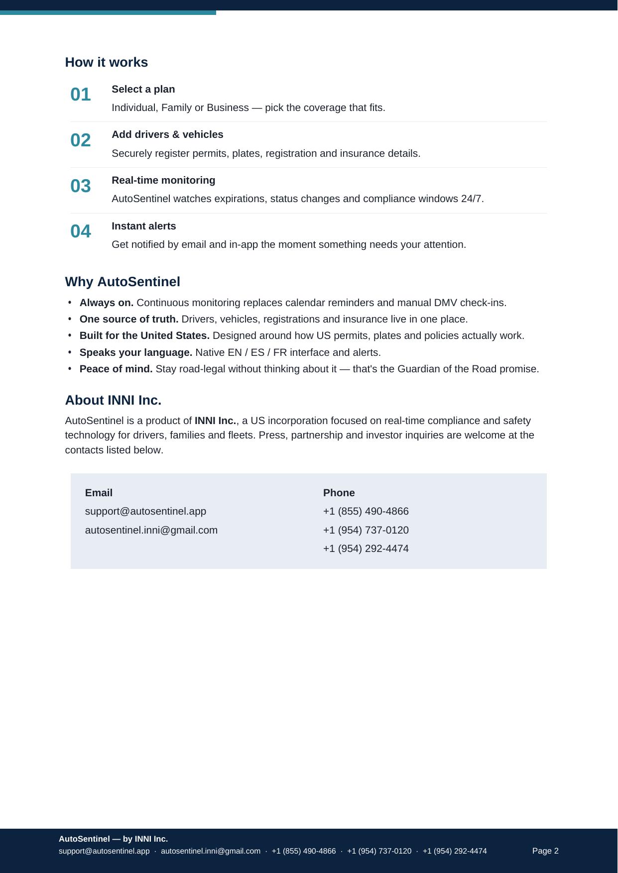 Download one-pager (PDF) page 2