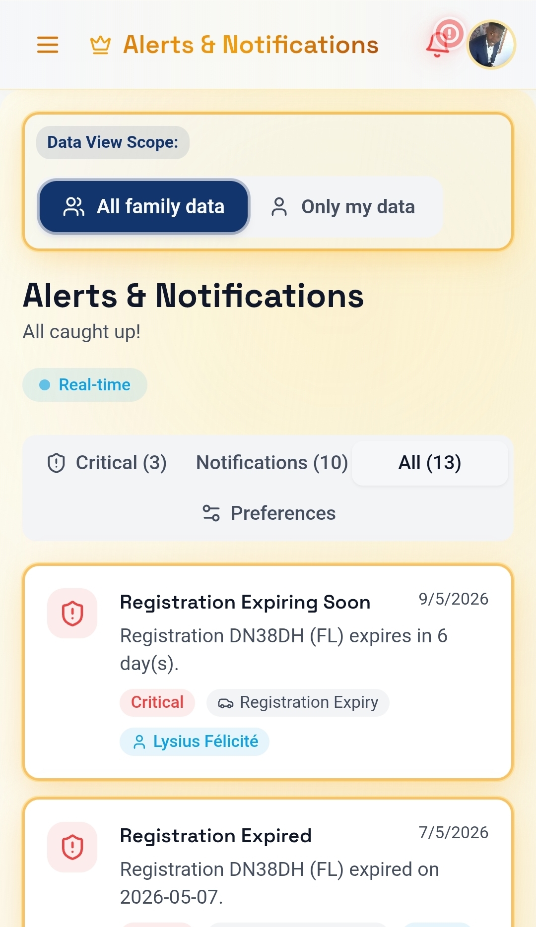 Alerts & Notifications